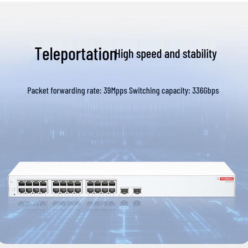 

Huawei S210-24T2SR Gigabit Managed Layer 2 Ethernet Switch