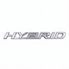 3D ABS 18.9cm HYBRID Emblem Badge Car Body Trunk Sticker Decal For Lexus CT200h RX450h ES300h Auto Accessories GE8