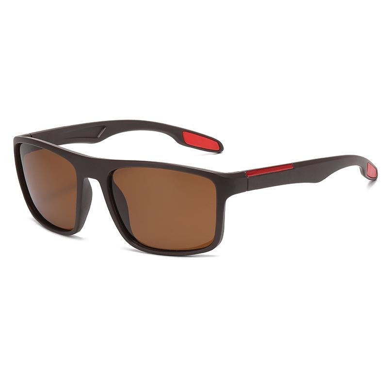 Fashion Men'S High-End Driving Polarized Sunglasses Outdoor Casual Sunglasses Colorful Glasses Tide
