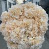 Silk Fake Hydrangea Flowers Large Size Simulated Wedding Floral  for Home Party Wedding