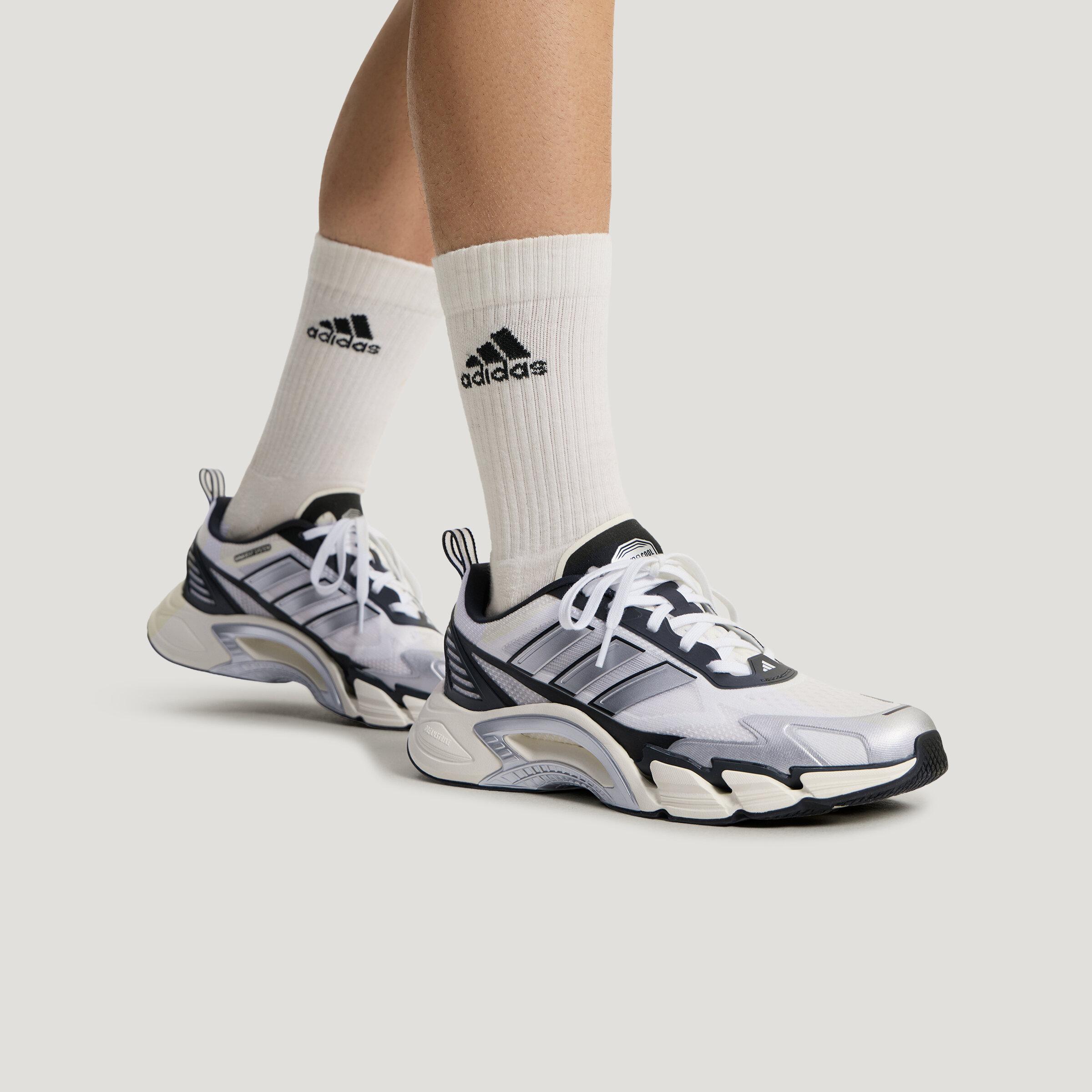 Adidas Climacool Support Running Shoes Unisex White Silver Black 36