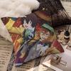 Poszewka na poduszkę z postacią z kreskówki Bungo Stray Dogs Prezent Toon Poszewka na poduszkę Sypialnia Dom Sofa Krzesło Siedzenie Dekoracja Poszewka na poduszkę