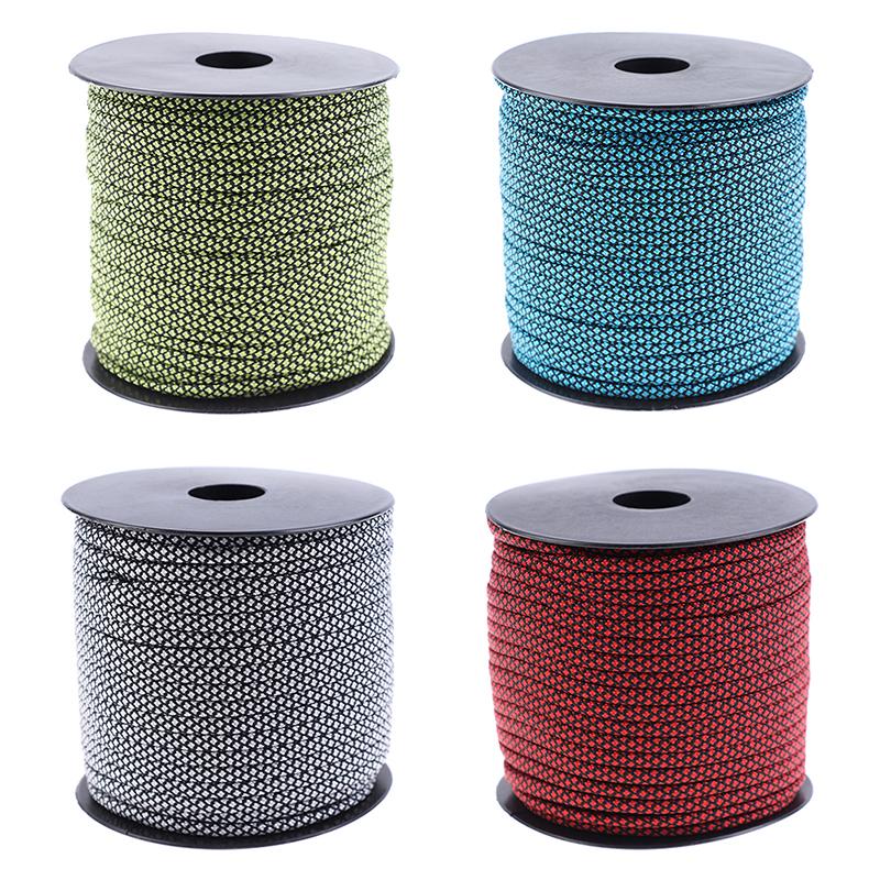 50M Abspannleine Outdoor Camping Zelt Seil Spanner Abspannleinenkordel Draht