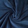 Cover Chair Rounded Backrest Navy Blue Velvet