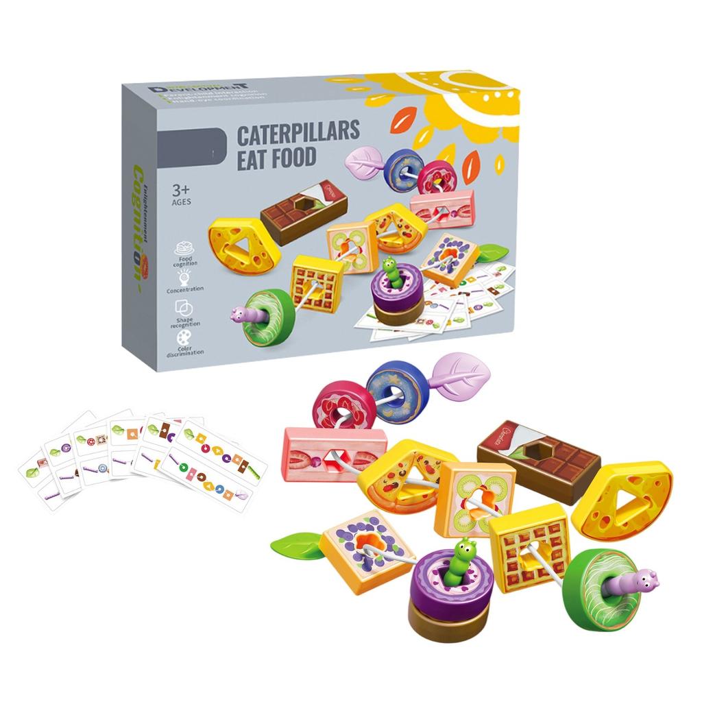 Fruit Skewers, Gluttworm Games, Children'S Educational Aids, Tabletop Interaction, Logical Thinking Games, Toys For Education