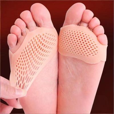 Hypoallergenes Silikongel-Einlegesohlen Zehentrenner Sanfter Hallux Valgus Orthopädischer Corrector Fußschutz für empfindliche Haut