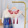 Chinese Style Embroidered Shawl Embroidery Design Detachable False Collar  Chinese Traditional