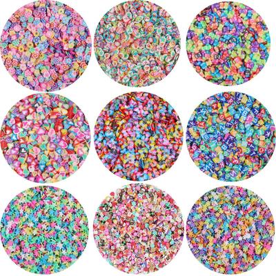 1000Pcs NO HOLE Polymer Clay Flower Crafts Flatback Scrapbooking For Embellishments Nail Stickers Art Decoration Diy Accessories