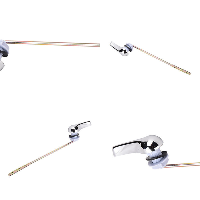 Universeller Toilettenspülhebel Chrom Toilettenschlüsselgriff Passt für die meisten Toiletten