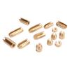 Brass Wheel Spoke Balance Weights Precise Design Wear Resistant Wheel Spoke Balance Weights Refill for Super Moto Dual Sport 14Pcs