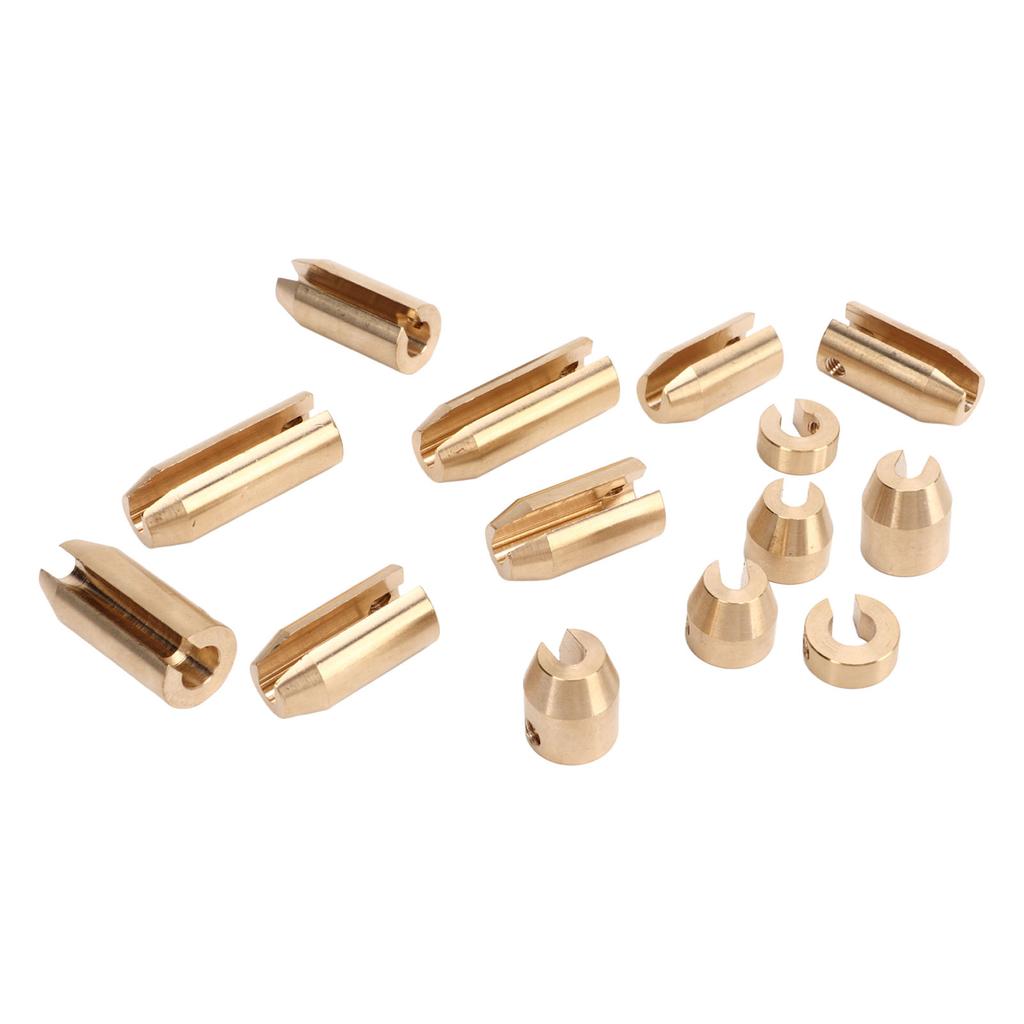 Brass Wheel Spoke Balance Weights Precise Design Wear Resistant Wheel Spoke Balance Weights Refill for Super Moto Dual Sport 14Pcs