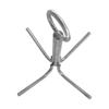 Multifunctional 4 Claw Grappling Hook Stainless Steel Rustproof Boat Anchor For Outdoor Adventures