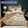 Gorgeous Heart Pattern Bedding uilt Set uilt Cover Pillowcase Home Decoration Birthday Gift (1 * duvet cover + 2 * pillowcase  without core)