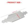 Rally Vehicle Stainless Steel Chassis Plate Weatherproof Protection Scratch Proof Design Optimized Weight Off Road Accessory