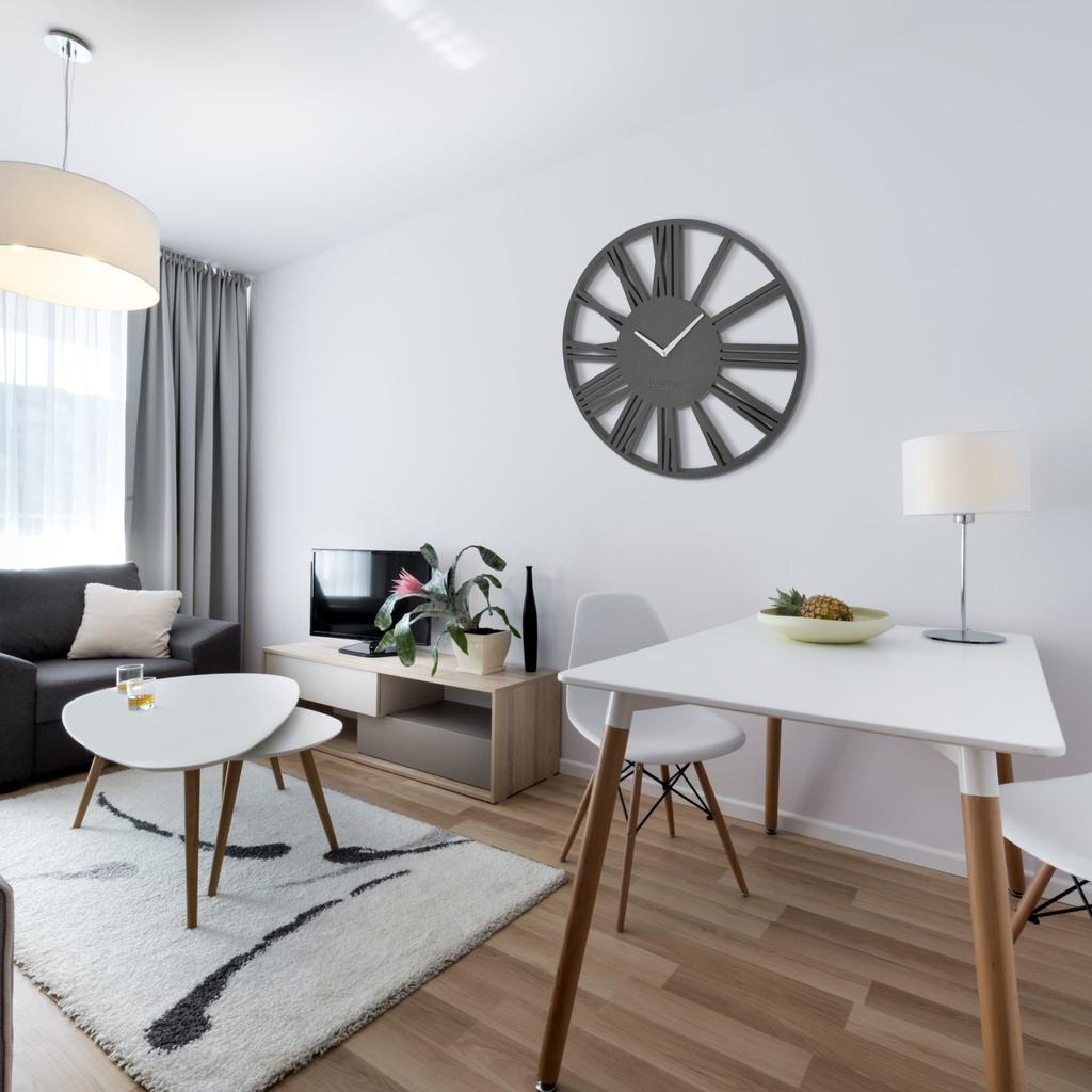 Large wall clock for the Loft living room 50cm