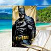 Ultra-blød Badehåndklæde med Batman Tema, Ideelt til Svømmebassin - Camping, Dykning - Perfekt Rejseessentiel, Levende Badehåndklæde.