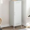 VidaXL Highboard White 36x39x113 Cm Steel, Sideboard, Cupboard, Side Cabinet, Cabinet, Storage Cabinet, Cabinet 843011