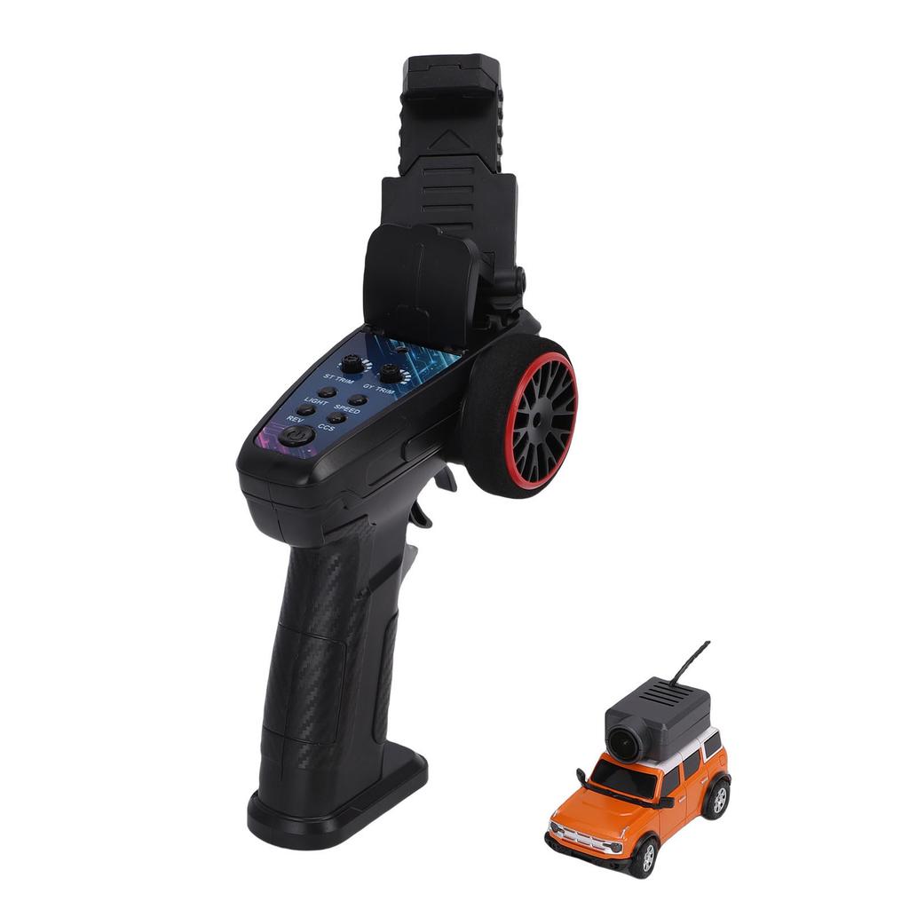 2.4Ghz RC Car 1:64 Remote Control Drift Car with HD Camera APP Connection Self Stabilizing 3 Speed Control for Indoor Outdoor