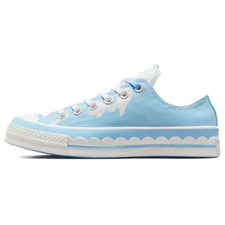 New Converse 1970s Abrasion Resistant Breathable Low Top Canvas Shoes Women's Blue A10948C