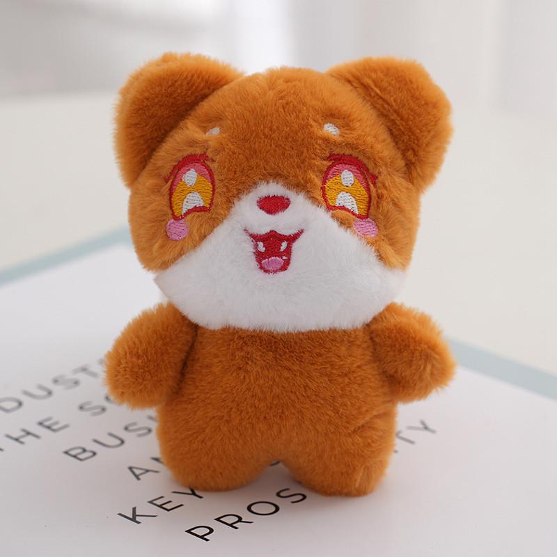 

Adorable Forest Fox Plush Toy Stuffed Animal Cute Gift Doll In Pink Green Purple Brown StyleD