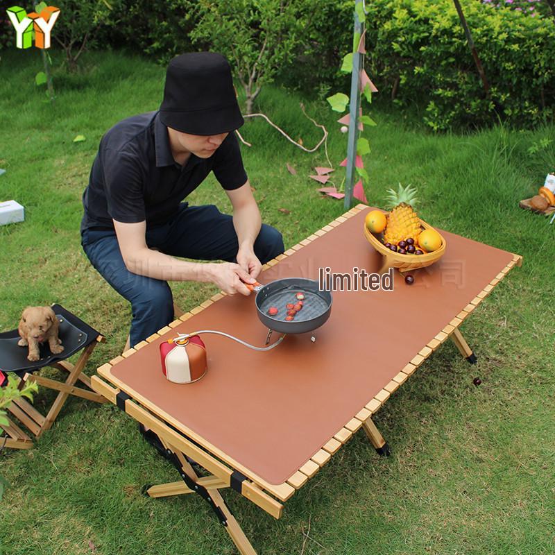 Waterproof Outdoor Leather Picnic Mat - Large Size for Camping and BBQ