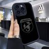 Custodia per Telefono Auto ABARTH Italia Per IPhone 17 16 15 14 13 12 11 Pro Max Plus Custodia in Silicone Antiurto
