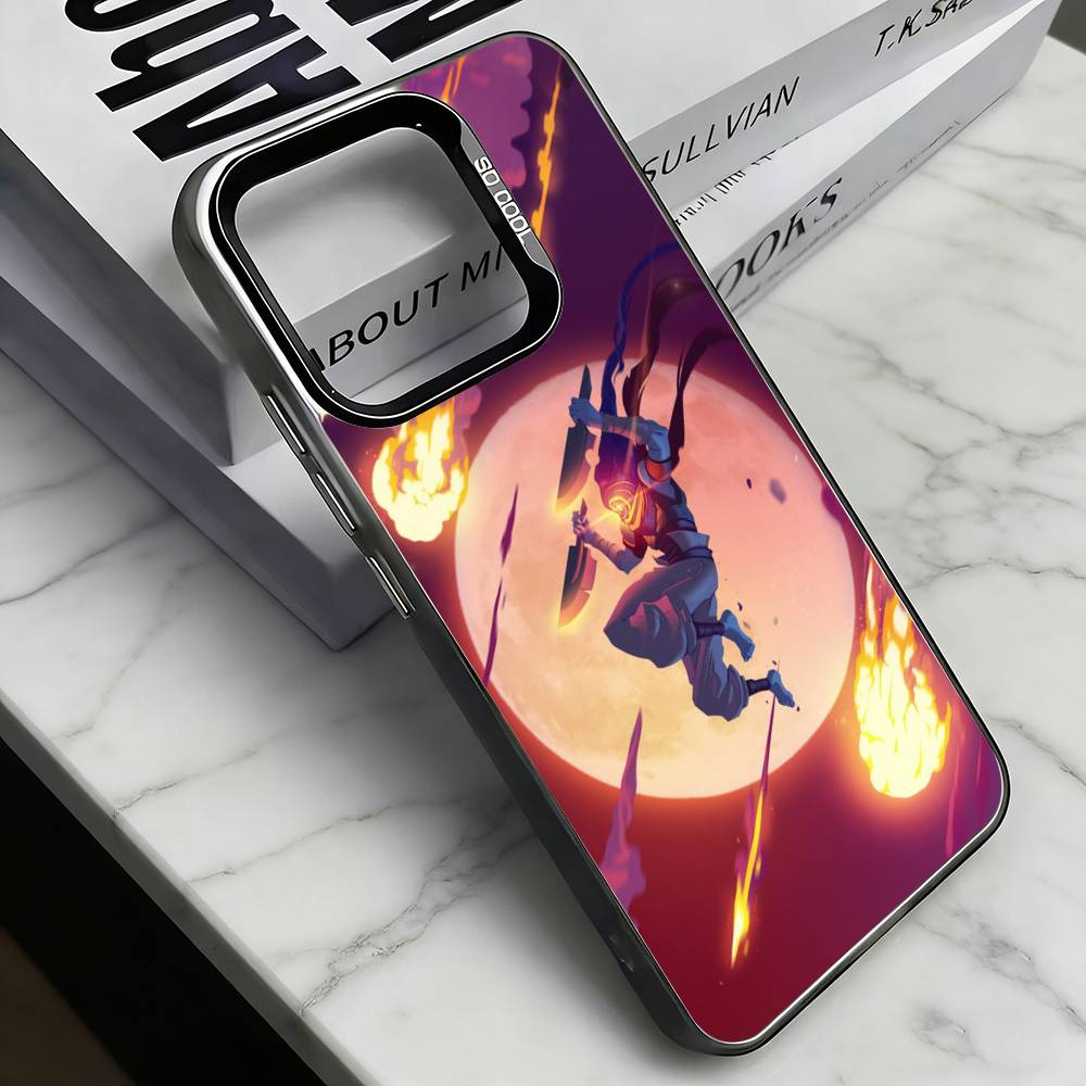 D-Dead Cells Phone Case For iPhone 17,16,15,14,13,12,11 Plus,Pro Max,XS,Colorful Silver Phone case Funda Cover