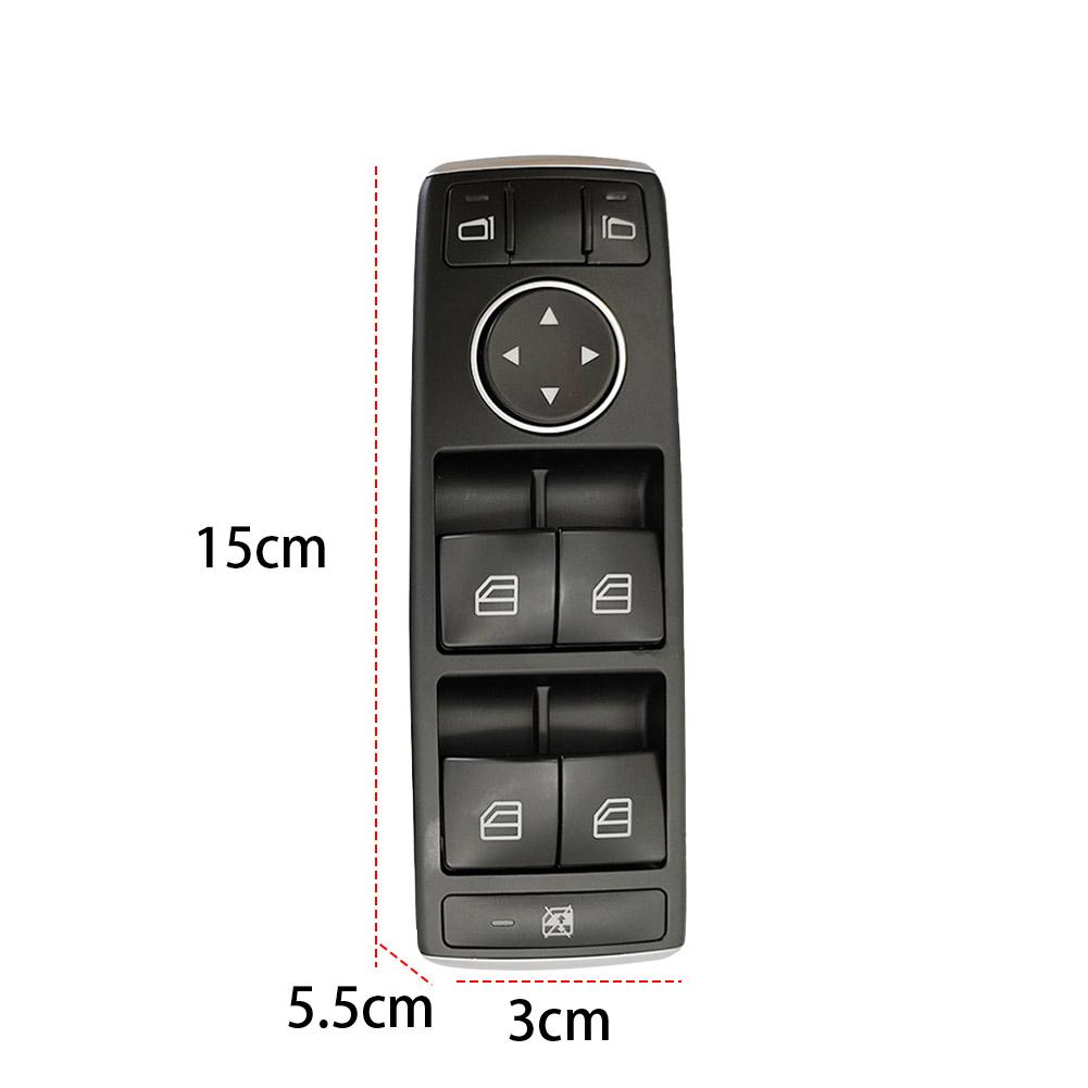 Car Master Power Window Switch 2049058202 Front Side Master Power Window Switch for Mercedes-Benz C E GLK Class W204 X204 W212