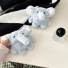 Plush Baby Elephant for AirPods Pro2 Apple Bluetooth Wireless 1/2/3 Generation Earphone Cover Cute Cartoon Woman