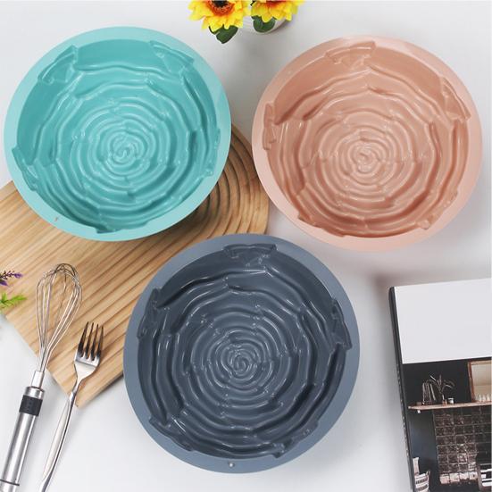 Silicone Cake Mold Food Grade Silicone Baking Mold for Birthday Cakes Chocolate Jelly Bread Cream Microwave And Refrigerator Safe Easy To Clean