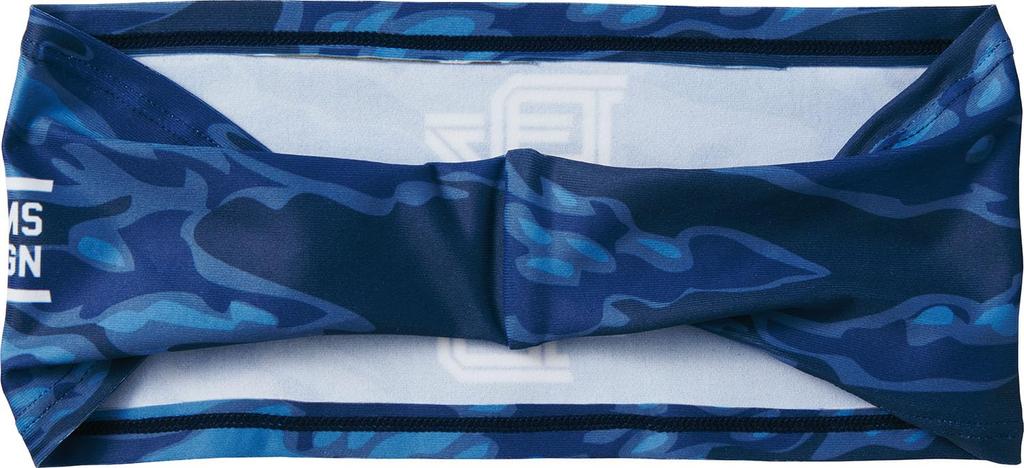 ZETT Baseball Headband by BEAMS Navy Free Size BH79903 DESIGN, (2900), (56-60cm),