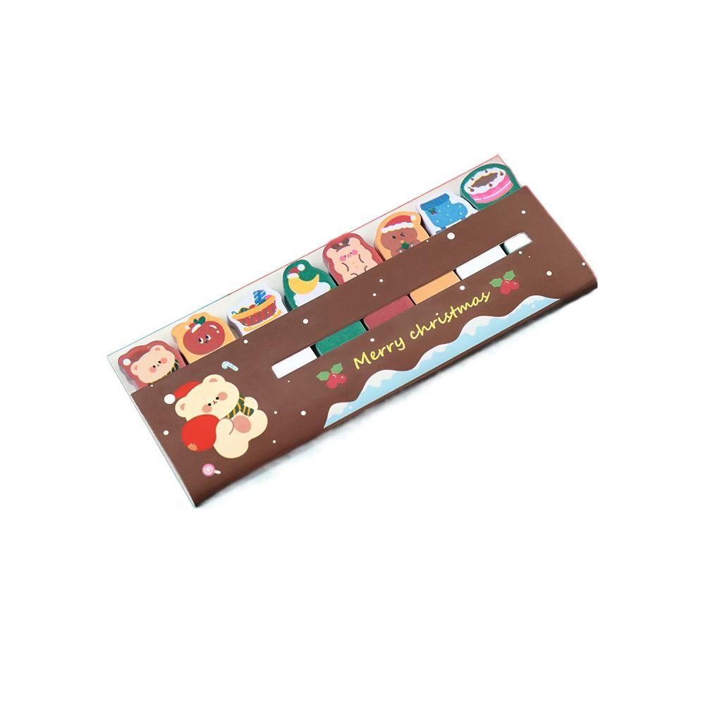 120 Sheets Christmas Memo Pad Notepad Label Note Study Supplies Christmas Sticky Notes  Xmas