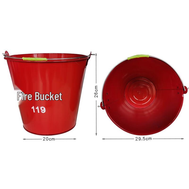 Gas Station Fire Safety Bucket 12L