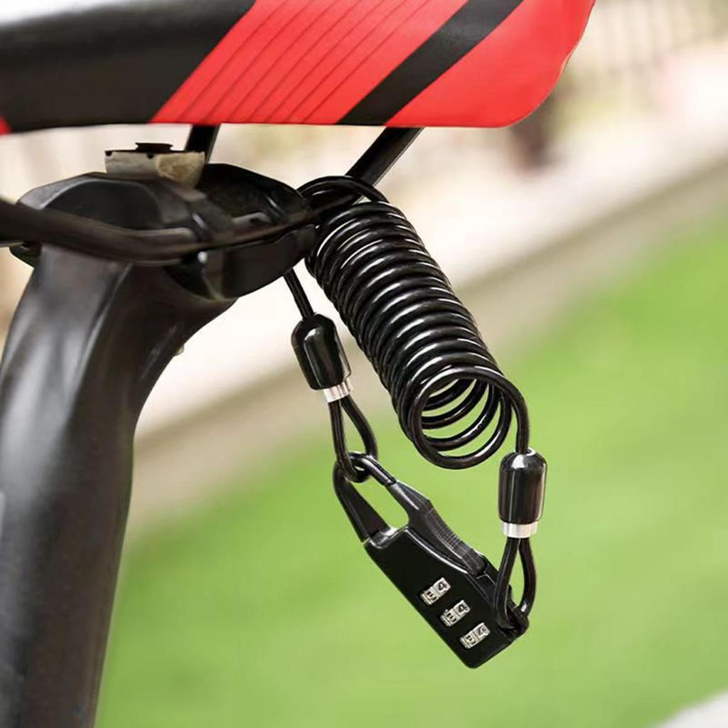 Scooter Chain Lock, Scooter Lock Combination, Scooter Lock Combination Wire Safety Lock - Wire