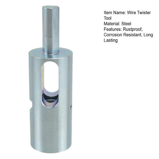 Wire Twister Tool Wire Nut Twister High-Strength Rustproof Corrosion Resistant Drill Wire Twister Wire