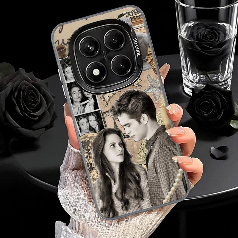 Twilight Saga Edward Soft Phone Case for Xiaomi Redmi Note 13 14 15 Pro Plus 12S 12 11S 11 11T 10S 10 Shockproof Cover Back Shel