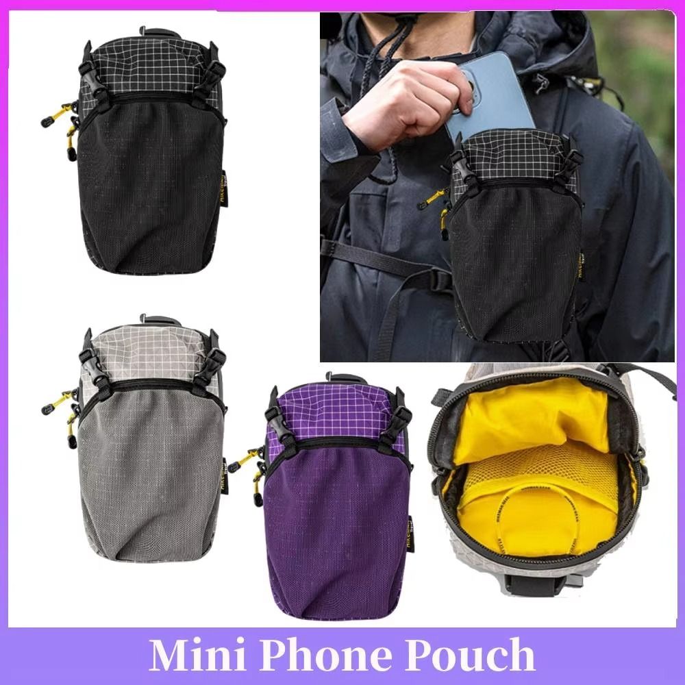 Quick-Adjust Strap Outdoor Phone Bag Backpack Expansion Phone Waist Pack  Cycling Hiking
