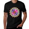 Orchid Mandala T-Shirt Halloween Casual T-Shirt