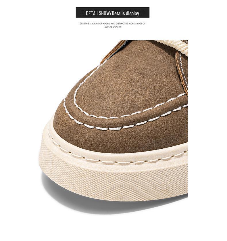 Pánské trendy sportovní ležérní boty ve stylu Hongkongu - Podzim 2024 Niche designové tenisky