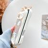 For iPhone 11 12 13 14 15 16 17 Pro Max Quicksand Ears Rilakkuma Sliding Window Protect Camera Case