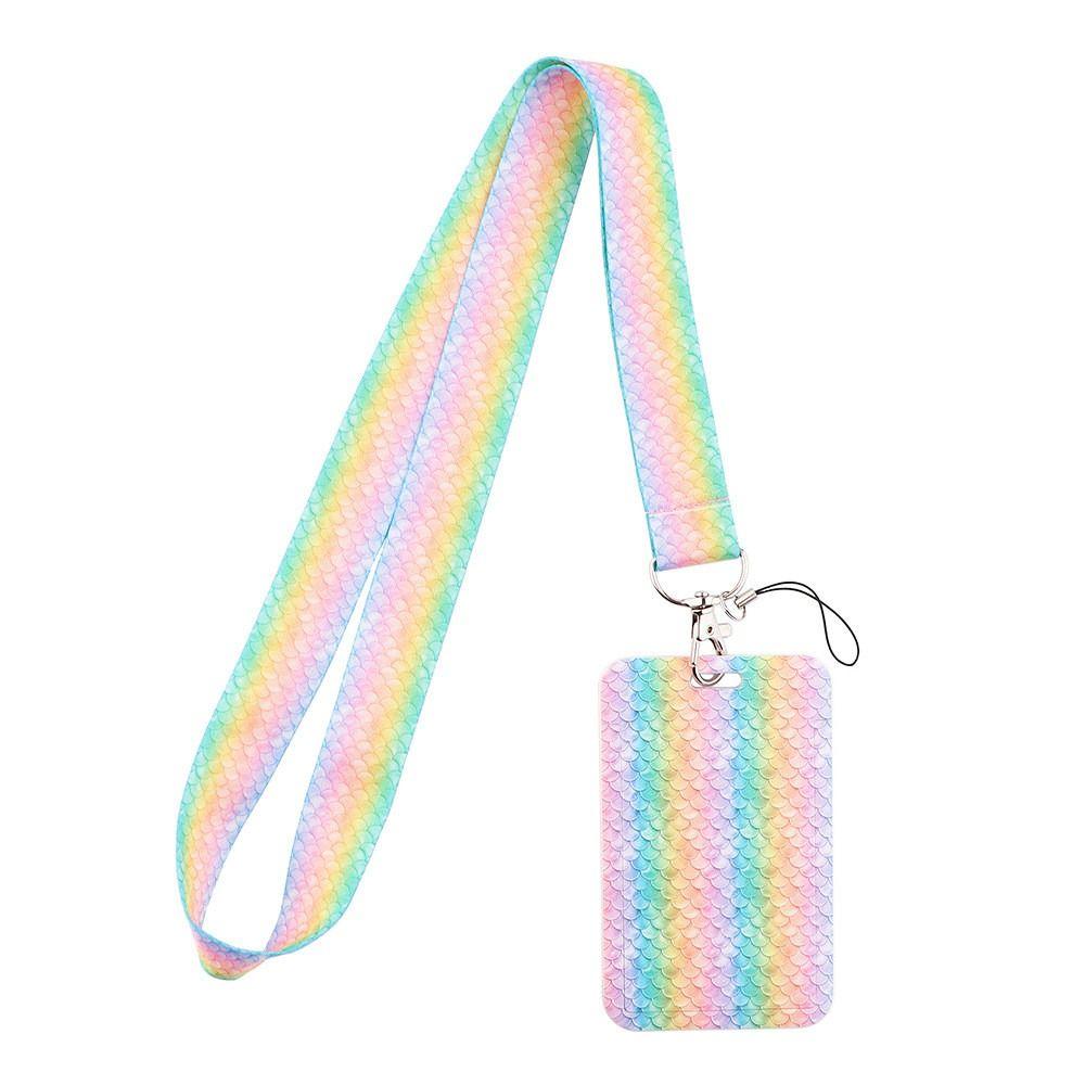 

Брелок-брелок с ремешком из дакрона, новый держатель для удостоверения личности, офисный