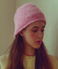 MOLLY'S MOMENT Hairy Bucket Hat_Pink