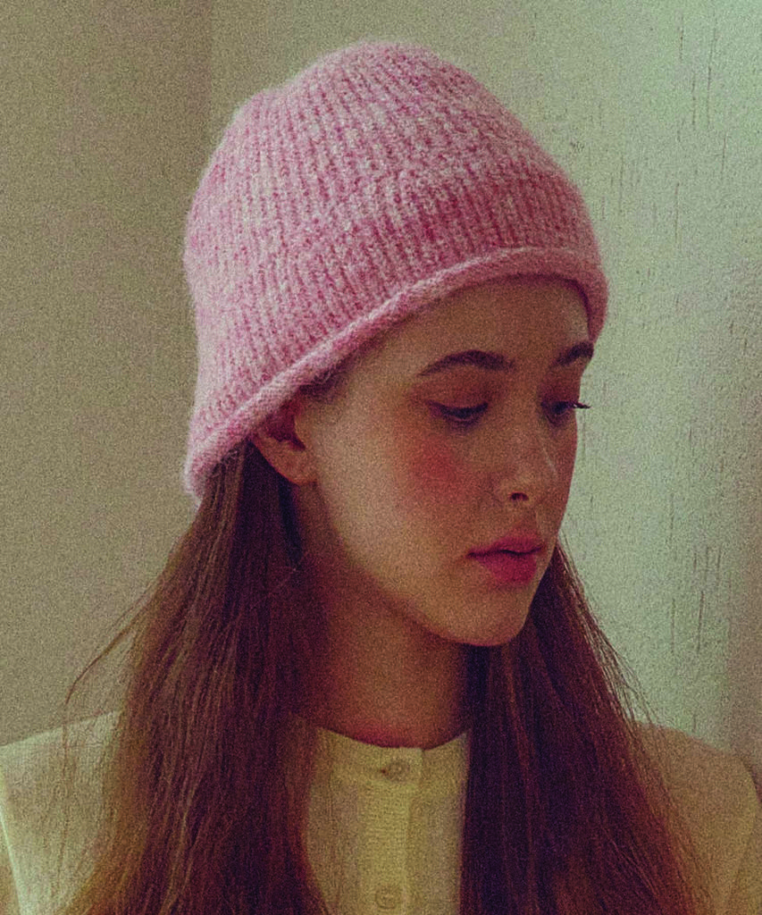 MOLLY'S MOMENT Hairy Bucket Hat_Pink