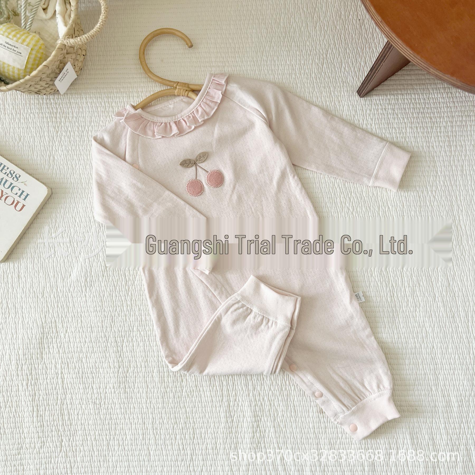 

Level 4 Baby Belly Protection Long Sleeve Romper for Spring and Autumn 80 cm