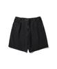 Anglrun Denim Baggy Half Pants - Washed Black