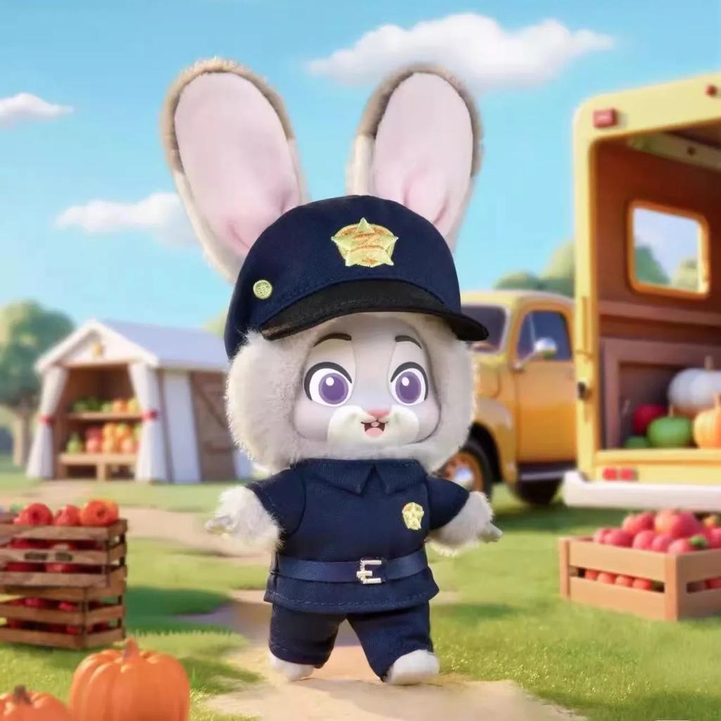 Originální plyšové hračky Zootopia2 Králík Judy Lišák Nick Ovce Tajemný starosta Figurka Anime Hračky Sbírka Vánoční dárky