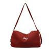 Casual Nylon Hobo Shoulder Bag with Zipper Closure Crossbody Purse for Women Daily Travel