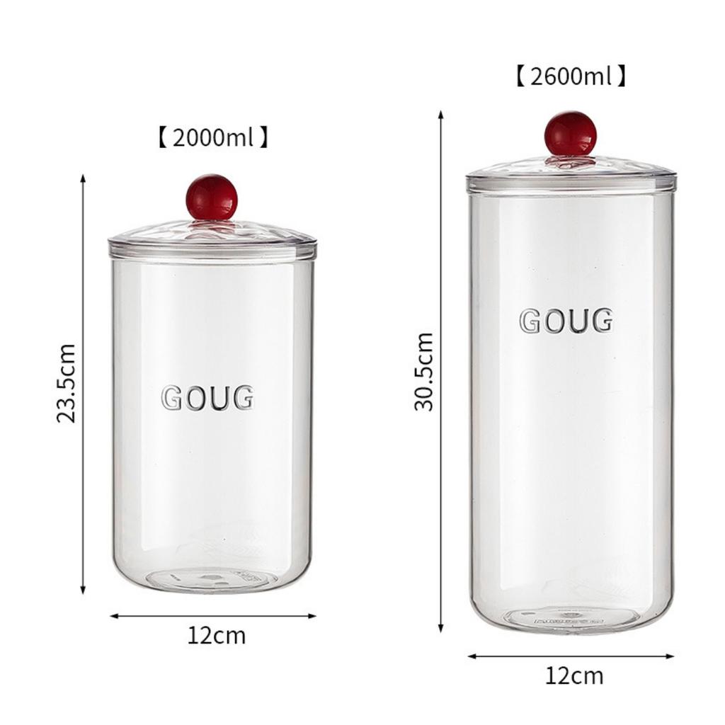 Transparent Storage Box Food Grade Organizer Protective Water-proof Dust-proof Kitchen Accessories Spice Snacks Nuts Container