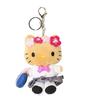 Cartoon JK Uniform Hello Kitty Gal Black Skin pink Leopard plush Doll Backpack Keychain Stuffed KT cat toys Pendant