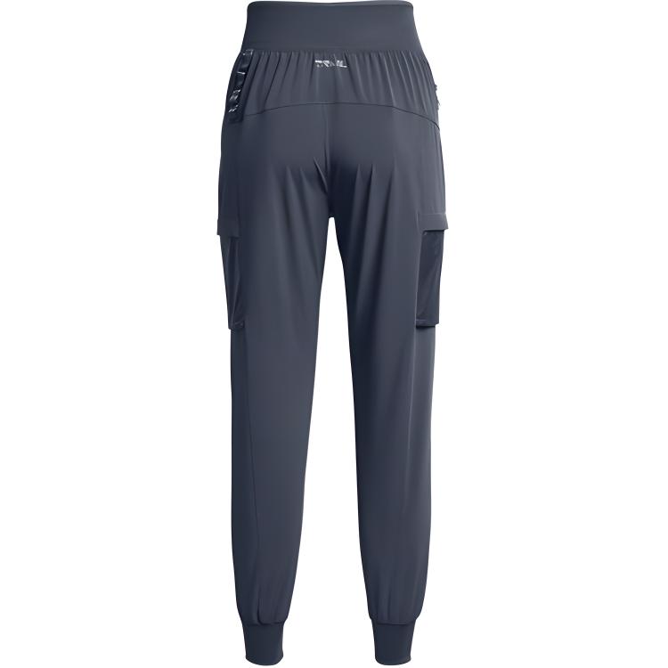 Under Armour Comfortable Lace-Up Sports Trousers Women Bottoms Grey 1383359-044